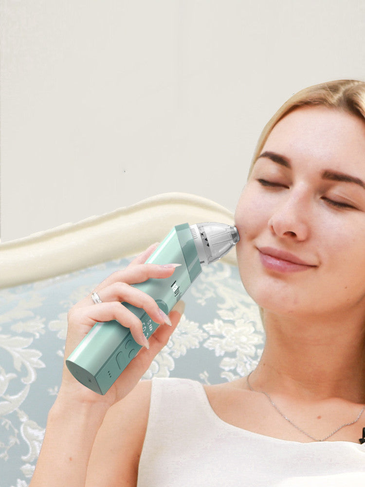 đ¶ Aspirateur Nasal Ălectrique 2-en-1 | BĂ©bĂ© & Soin Visage (point noir)